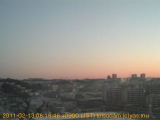 展望カメラtotsucam映像: 戸塚駅周辺から東戸塚方面を望む 2011-02-13(日) dawn