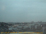 展望カメラtotsucam映像: 戸塚駅周辺から東戸塚方面を望む 2011-02-21(月) dawn