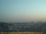 展望カメラtotsucam映像: 戸塚駅周辺から東戸塚方面を望む 2011-02-22(火) dawn
