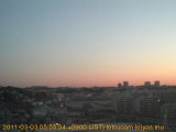 展望カメラtotsucam映像: 戸塚駅周辺から東戸塚方面を望む 2011-03-03(木) dawn