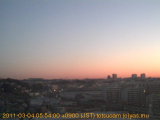 展望カメラtotsucam映像: 戸塚駅周辺から東戸塚方面を望む 2011-03-04(金) dawn