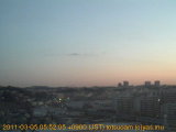 展望カメラtotsucam映像: 戸塚駅周辺から東戸塚方面を望む 2011-03-05(土) dawn