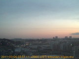 展望カメラtotsucam映像: 戸塚駅周辺から東戸塚方面を望む 2011-03-06(日) dawn