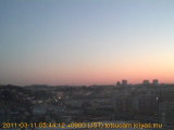 展望カメラtotsucam映像: 戸塚駅周辺から東戸塚方面を望む 2011-03-11(金) dawn