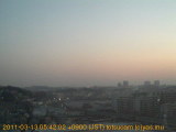 展望カメラtotsucam映像: 戸塚駅周辺から東戸塚方面を望む 2011-03-13(日) dawn