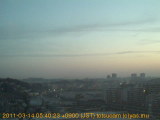 展望カメラtotsucam映像: 戸塚駅周辺から東戸塚方面を望む 2011-03-14(月) dawn