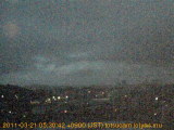 展望カメラtotsucam映像: 戸塚駅周辺から東戸塚方面を望む 2011-03-21(月) dawn
