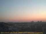 展望カメラtotsucam映像: 戸塚駅周辺から東戸塚方面を望む 2011-04-01(金) dawn