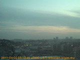 展望カメラtotsucam映像: 戸塚駅周辺から東戸塚方面を望む 2011-04-02(土) dawn