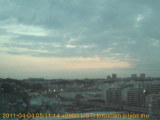 展望カメラtotsucam映像: 戸塚駅周辺から東戸塚方面を望む 2011-04-04(月) dawn