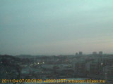 展望カメラtotsucam映像: 戸塚駅周辺から東戸塚方面を望む 2011-04-07(木) dawn