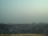 展望カメラtotsucam映像: 戸塚駅周辺から東戸塚方面を望む 2011-04-11(月) dawn