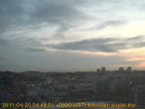 展望カメラtotsucam映像: 戸塚駅周辺から東戸塚方面を望む 2011-04-20(水) dawn