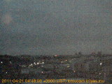 展望カメラtotsucam映像: 戸塚駅周辺から東戸塚方面を望む 2011-04-21(木) dawn