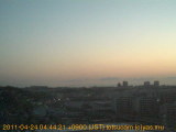 展望カメラtotsucam映像: 戸塚駅周辺から東戸塚方面を望む 2011-04-24(日) dawn
