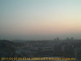 展望カメラtotsucam映像: 戸塚駅周辺から東戸塚方面を望む 2011-04-25(月) dawn