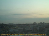 展望カメラtotsucam映像: 戸塚駅周辺から東戸塚方面を望む 2011-04-26(火) dawn