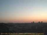 展望カメラtotsucam映像: 戸塚駅周辺から東戸塚方面を望む 2011-05-15(日) dawn