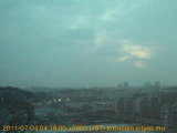 展望カメラtotsucam映像: 戸塚駅周辺から東戸塚方面を望む 2011-07-04(月) dawn