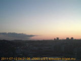 展望カメラtotsucam映像: 戸塚駅周辺から東戸塚方面を望む 2011-07-12(火) dawn
