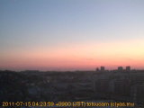 展望カメラtotsucam映像: 戸塚駅周辺から東戸塚方面を望む 2011-07-15(金) dawn