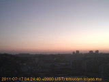 展望カメラtotsucam映像: 戸塚駅周辺から東戸塚方面を望む 2011-07-17(日) dawn