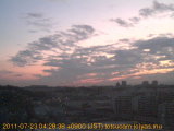 展望カメラtotsucam映像: 戸塚駅周辺から東戸塚方面を望む 2011-07-23(土) dawn