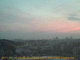 展望カメラtotsucam映像: 戸塚駅周辺から東戸塚方面を望む 2011-08-18(木) dawn