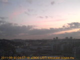 展望カメラtotsucam映像: 戸塚駅周辺から東戸塚方面を望む 2011-08-30(火) dawn