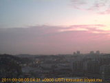 展望カメラtotsucam映像: 戸塚駅周辺から東戸塚方面を望む 2011-09-08(木) dawn