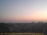展望カメラtotsucam映像: 戸塚駅周辺から東戸塚方面を望む 2011-09-10(土) dawn