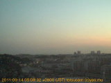 展望カメラtotsucam映像: 戸塚駅周辺から東戸塚方面を望む 2011-09-14(水) dawn