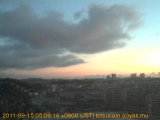 展望カメラtotsucam映像: 戸塚駅周辺から東戸塚方面を望む 2011-09-15(木) dawn