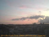 展望カメラtotsucam映像: 戸塚駅周辺から東戸塚方面を望む 2011-09-16(金) dawn