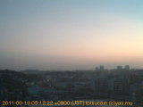 展望カメラtotsucam映像: 戸塚駅周辺から東戸塚方面を望む 2011-09-19(月) dawn