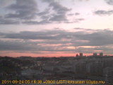 展望カメラtotsucam映像: 戸塚駅周辺から東戸塚方面を望む 2011-09-24(土) dawn