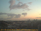 展望カメラtotsucam映像: 戸塚駅周辺から東戸塚方面を望む 2011-09-29(木) dawn