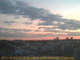 展望カメラtotsucam映像: 戸塚駅周辺から東戸塚方面を望む 2011-10-04(火) dawn
