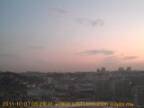 展望カメラtotsucam映像: 戸塚駅周辺から東戸塚方面を望む 2011-10-07(金) dawn