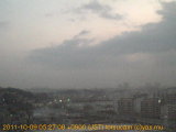 展望カメラtotsucam映像: 戸塚駅周辺から東戸塚方面を望む 2011-10-09(日) dawn