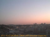 展望カメラtotsucam映像: 戸塚駅周辺から東戸塚方面を望む 2011-10-27(木) dawn