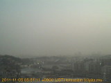 展望カメラtotsucam映像: 戸塚駅周辺から東戸塚方面を望む 2011-11-05(土) dawn