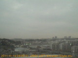 展望カメラtotsucam映像: 戸塚駅周辺から東戸塚方面を望む 2011-11-14(月) dawn