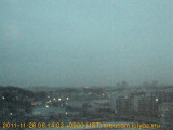 展望カメラtotsucam映像: 戸塚駅周辺から東戸塚方面を望む 2011-11-28(月) dawn
