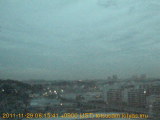 展望カメラtotsucam映像: 戸塚駅周辺から東戸塚方面を望む 2011-11-29(火) dawn
