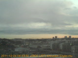 展望カメラtotsucam映像: 戸塚駅周辺から東戸塚方面を望む 2011-12-24(土) dawn