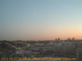 展望カメラtotsucam映像: 戸塚駅周辺から東戸塚方面を望む 2011-12-27(火) dawn