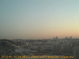 展望カメラtotsucam映像: 戸塚駅周辺から東戸塚方面を望む 2012-01-10(火) dawn