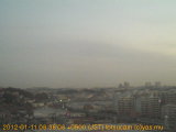 展望カメラtotsucam映像: 戸塚駅周辺から東戸塚方面を望む 2012-01-11(水) dawn