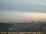 展望カメラtotsucam映像: 戸塚駅周辺から東戸塚方面を望む 2012-01-19(木) dawn